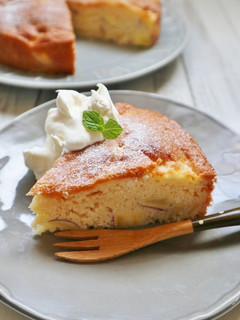 HM使用!りんごとさつまいものケーキ-レシピのメイン写真