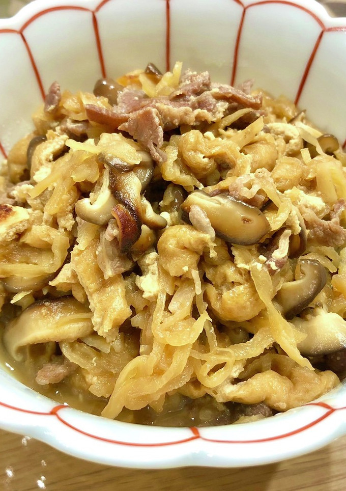 切り干し大根と牛肉の煮物-レシピのメイン写真