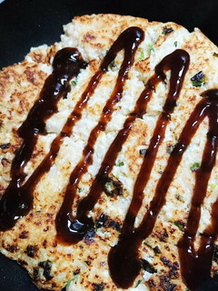 簡単！時短！豆腐とうどんのお焼き♪♪♪-レシピのメイン写真