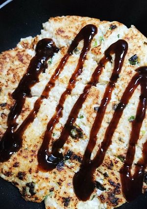 簡単!時短!豆腐とうどんのお焼き♪♪♪-レシピのメイン写真