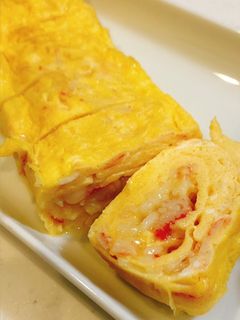 フワとろ☆かにかま卵焼き-レシピのメイン写真