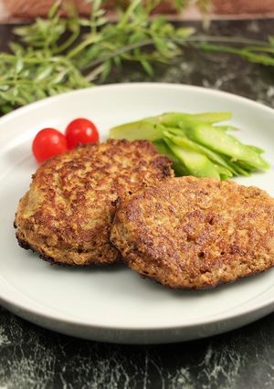 簡単！和風☆みそハンバーグ-レシピのメイン写真