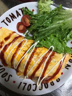 子供の頃に食べたオムレツ-レシピのメイン写真