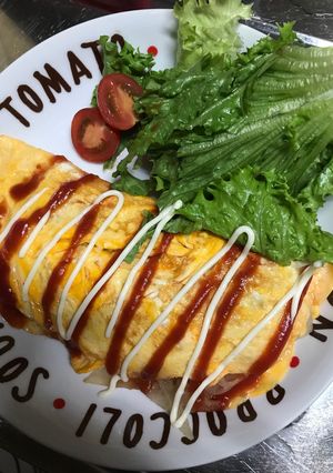 子供の頃に食べたオムレツ-レシピのメイン写真