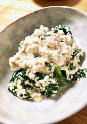 簡単おいしい大根葉の白あえ-レシピのメイン写真