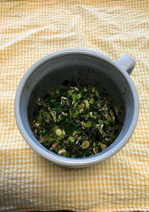 境野米子さんの『大根葉の梅あえ』-レシピのメイン写真