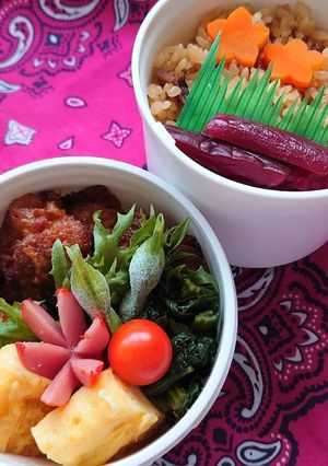2020/11/10炊き込みご飯弁当-レシピのメイン写真