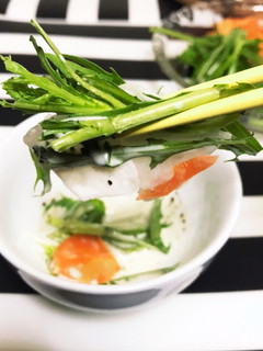 鍋物の残り野菜で生野菜鍋 生鍋 サラダ-レシピのメイン写真