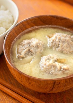 ごぼうといわしの塩こうじつみれ汁-レシピのメイン写真