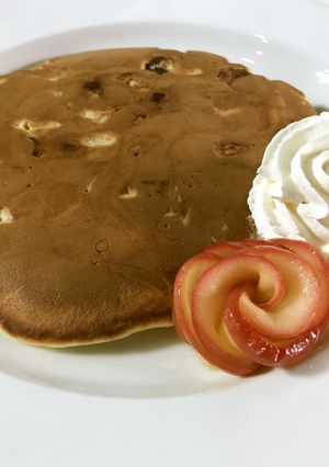 カントリーマアムとりんごのホットケーキ-レシピのメイン写真