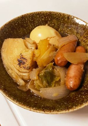 卵とキャベツのポトフ-レシピのメイン写真