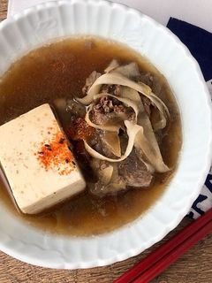 *肉豆腐*-レシピのメイン写真
