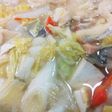 鮭の粕汁(冷凍の鮭のアラを使用)