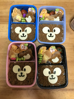 簡単ダッフィー キャラ弁-レシピのメイン写真