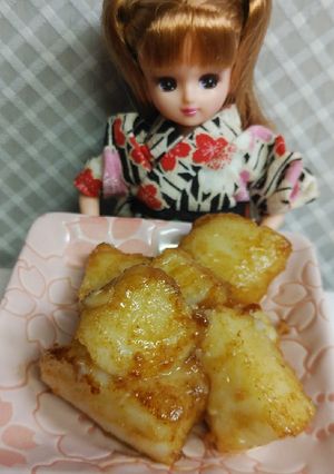 リカちゃん♡白身魚のバター醤油ソテー-レシピのメイン写真