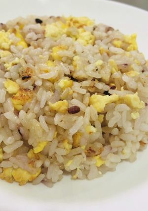 冷凍豆腐で糖質オフな卵チャーハン-レシピのメイン写真