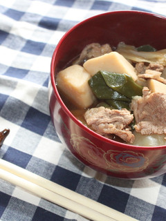 山形風いも煮-レシピのメイン写真