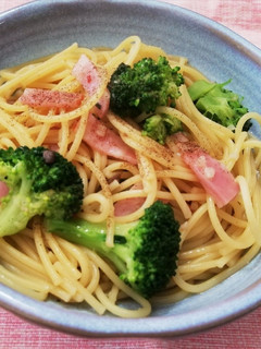 アヒージョの残り汁でミニパスタ-レシピのメイン写真