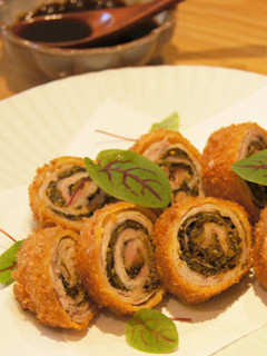 豚ロースとからし高菜のロールカツ-レシピのメイン写真