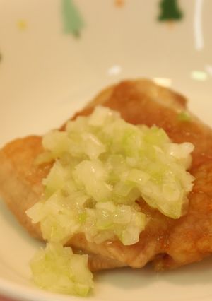 鶏肉のねぎ塩だれ【学校給食】-レシピのメイン写真