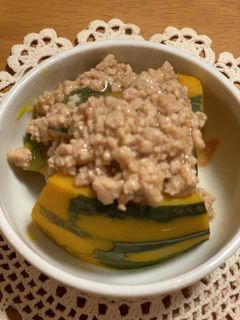 かぼちゃ そぼろあんかけ-レシピのメイン写真