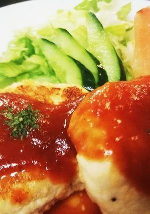貴女風味で豆腐H辛ソース添♥ゆりさん風-レシピのメイン写真