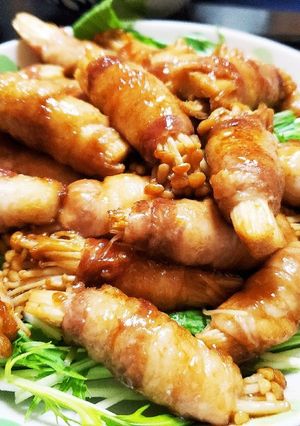 シャキシャキ肉巻き-レシピのメイン写真
