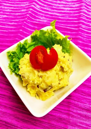 簡単!サツマイモでポテトサラダ-レシピのメイン写真