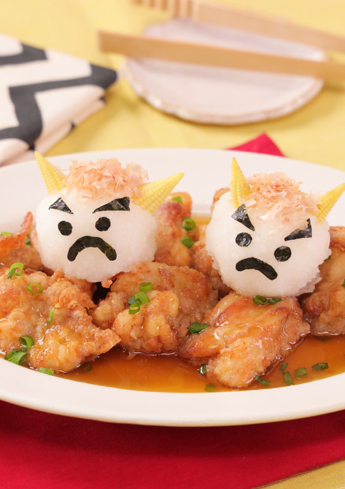 鬼のみぞれあんから揚げ-レシピのメイン写真
