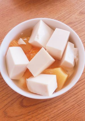 ヘルシー!豆腐のデザート-レシピのメイン写真