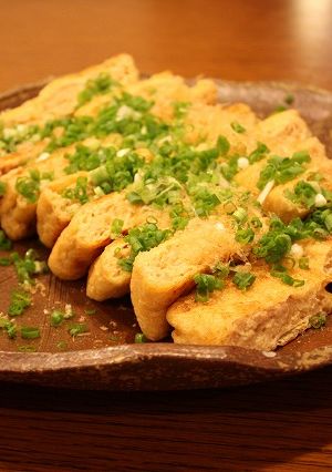 ☆つくねの油揚げ挟み焼き☆-レシピのメイン写真