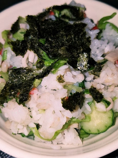 簡単!おひとり様サラダちらし-レシピのメイン写真