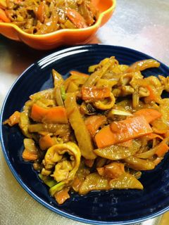 野菜たっぷり豚モツの味噌炒め-レシピのメイン写真
