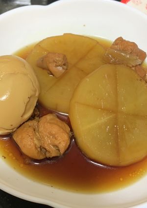 寒い日にピッタリ、味染み込み煮物！！-レシピのメイン写真