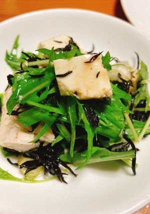 豆腐とひじきのサラダ-レシピのメイン写真