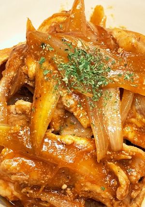 ポークケチャップ-レシピのメイン写真