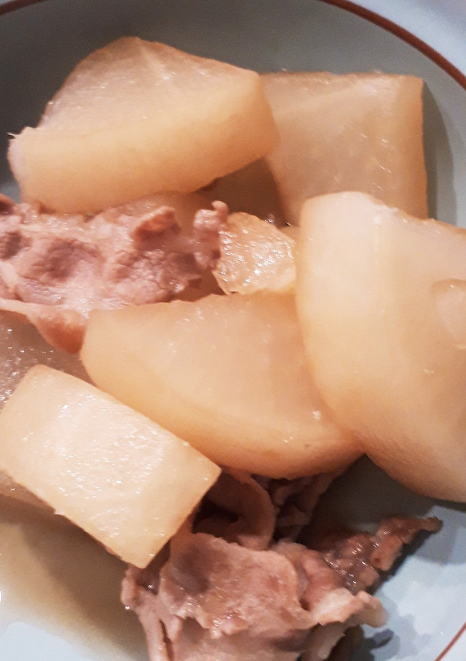 大根と豚バラの煮物★めんつゆで簡単-レシピのメイン写真