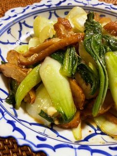 青梗菜のオイスターソース炒め-レシピのメイン写真