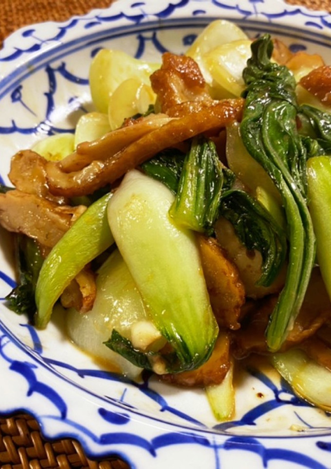 青梗菜のオイスターソース炒め-レシピのメイン写真