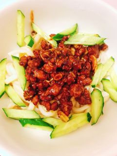 肉味噌ジャージャーうどん-レシピのメイン写真