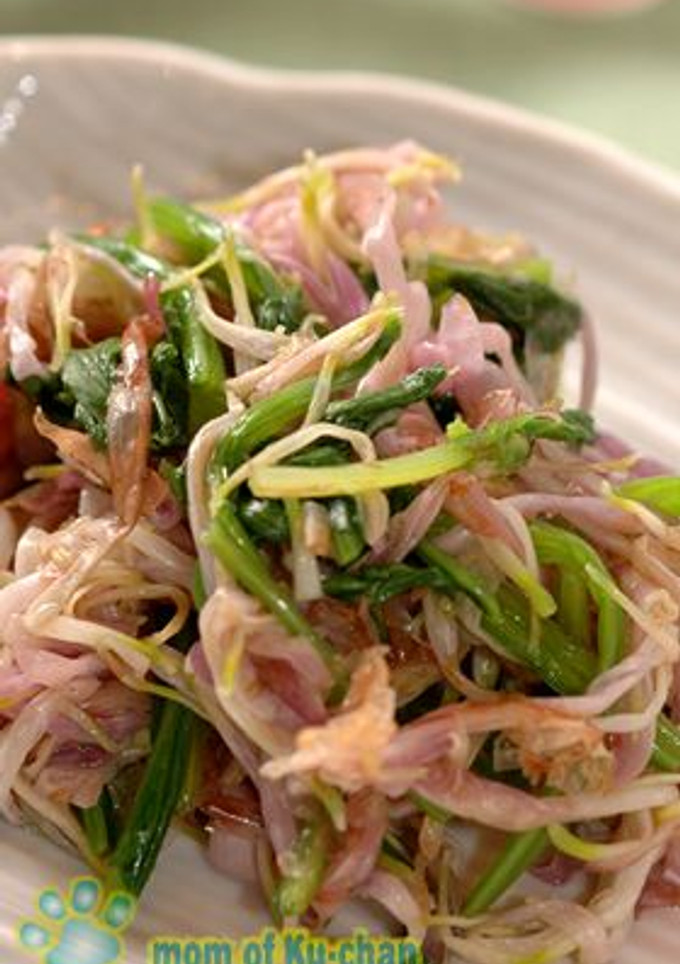 食用菊とほうれん草のおかか和え-レシピのメイン写真