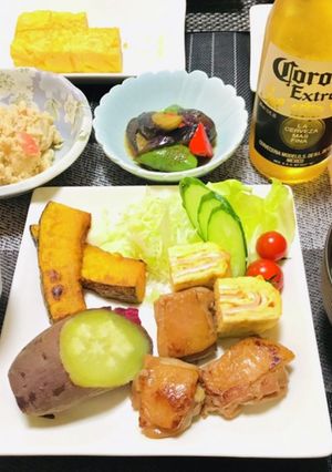 晩ご飯メニュー・照り焼きチキン-レシピのメイン写真