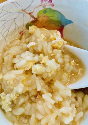 すき焼き煮の残り汁で☆ うまうま おじや-レシピのメイン写真