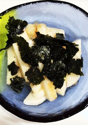 山芋梅肉和え-レシピのメイン写真