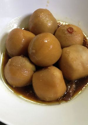 手羽元煮込みの次の日の副菜は里芋煮-レシピのメイン写真
