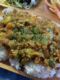 具だくさん無水キーマカレー-レシピのメイン写真