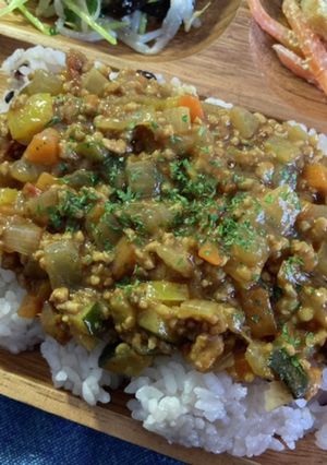 具だくさん無水キーマカレー-レシピのメイン写真
