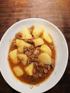 じゃがいもの肉そぼろ餡掛け-レシピのメイン写真