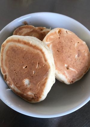 【離乳食中期】パンケーキ※卵不使用-レシピのメイン写真