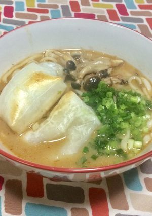超簡単☆こってり濃厚!味噌力うどん♪♪♪-レシピのメイン写真